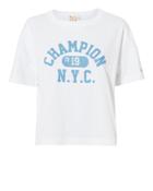 Champion Oversized Champion Logo Tee White P