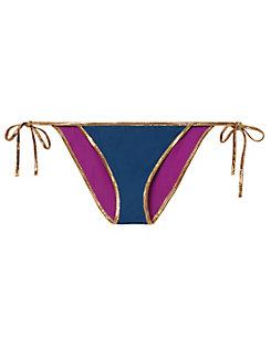 Tooshie Reversible Side Tie String Bikini Bottom