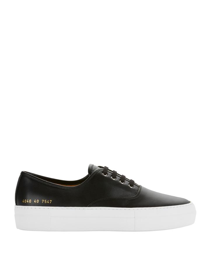 Common Projects Tournament Low-top Leather Sneakers