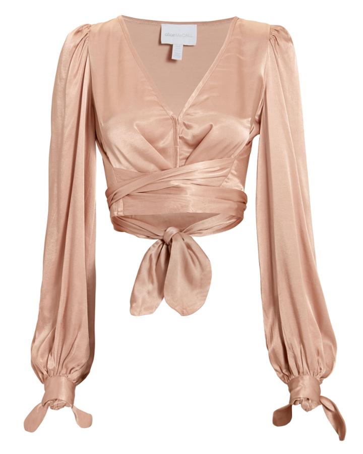 Alice Mccall I Like That Wrap Top Blush 4