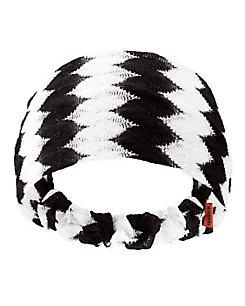 Missoni Black And White Chevron Headband