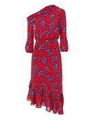 Saloni London Saloni Lexi Off Shoulder Floral Dress Pri-floral Zero