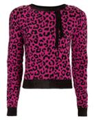 Torn Ronny Kobo Imogene Leopard Sweater Multi P