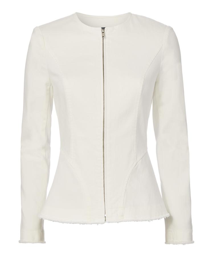 &quot;exclusive For Intermix Margeux Lace-up Denim Jacket&quot;