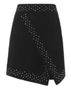 &quot;exclusive For Intermix Roxanne Studded Suede Skirt&quot;