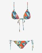 Mara Hoffman Cactus Print Triangle Bikini- Final Sale