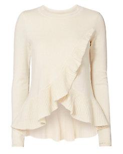 Exclusive For Intermix Carey Ruffle Sweater