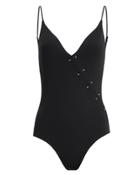 Onia Jacque Barbell Detail One Piece Swimsuit Black P