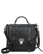 Proenza Schouler Ps1+ Zip Black Leather Backpack Black 1size