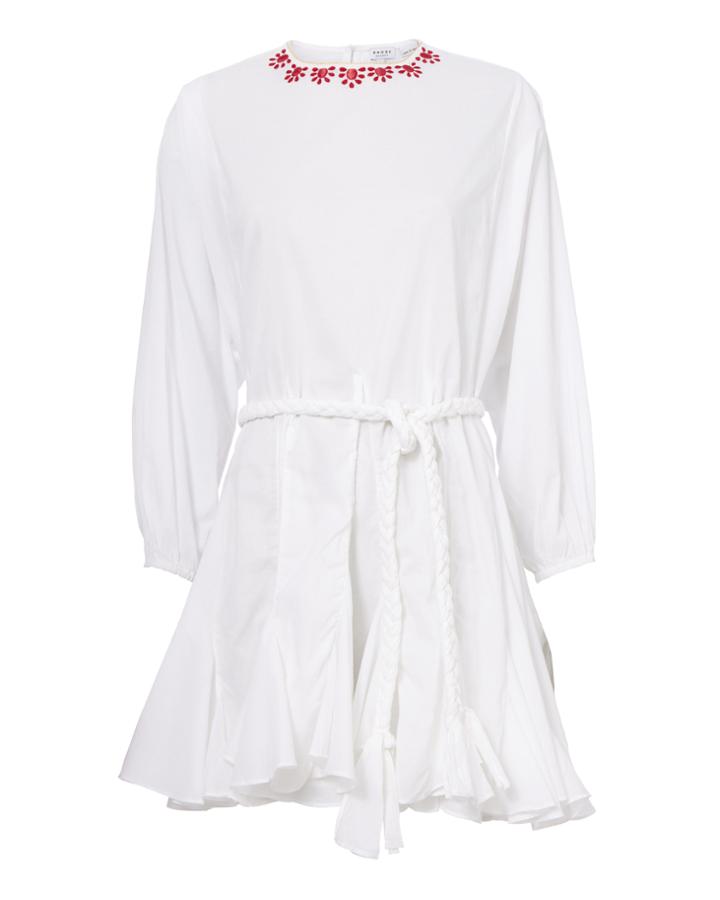 Rhode Resort Ella Embroidered Mini Dress