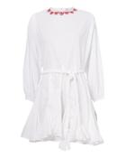 Rhode Resort Ella Embroidered Mini Dress