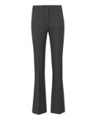Helmut Lang Houndstooth Cropped Flare Pants