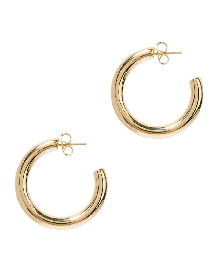 Melanie Auld Mini Modern Hoops Gold 1size