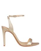 Alexandre Birman Willow Gold Leather Sandals Light Gold 38