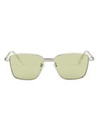 Le Specs Luxe Superstar Wire Sunglasses Light Green 1size