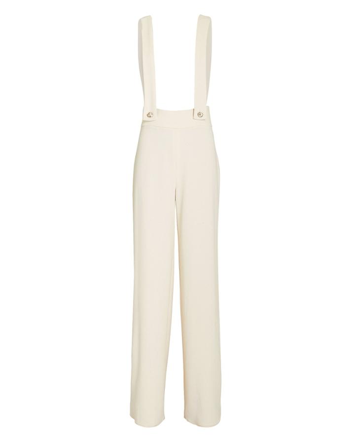 Torn Ronny Kobo Adelie Overall Jumpsuit Ivory S