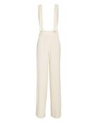 Torn Ronny Kobo Adelie Overall Jumpsuit Ivory S