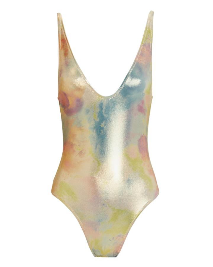 Bond Eye Viva One Piece Swimsuit Rainbow Metallic M