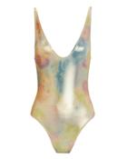 Bond Eye Viva One Piece Swimsuit Rainbow Metallic M