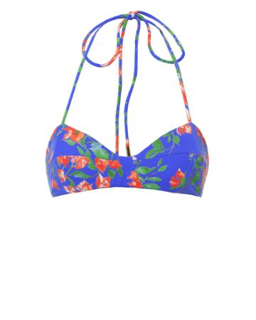 Caroline Constas Mer Kali Floral Bikini Top Multi P