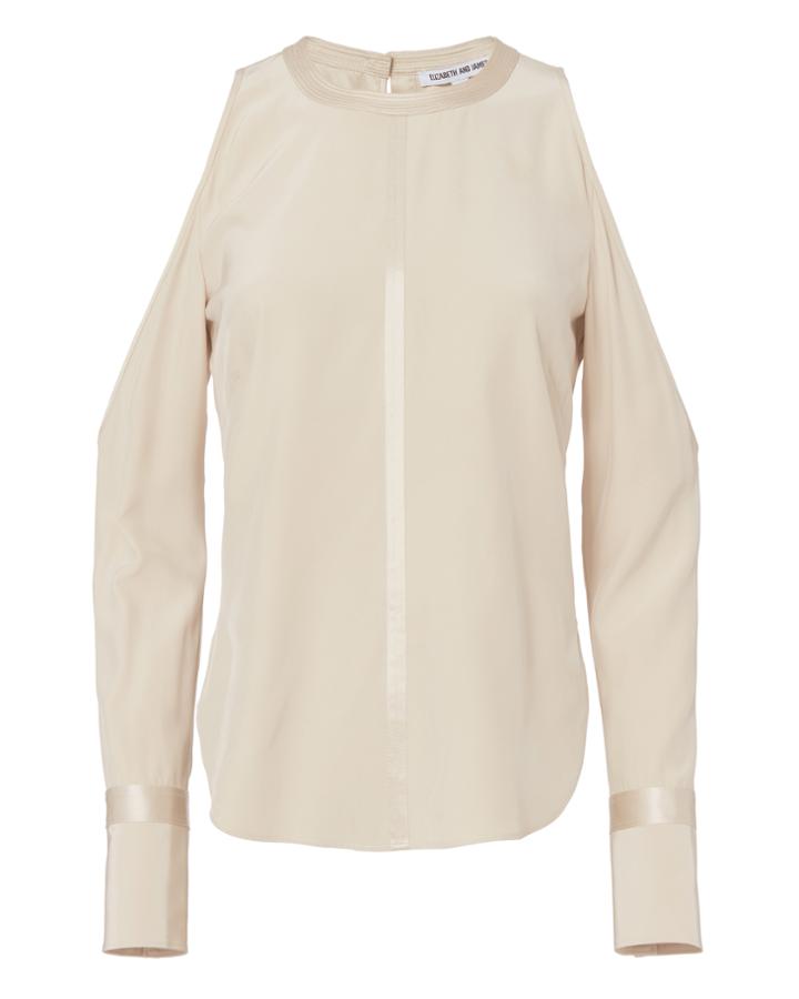 &quot;elizabeth And James Felicity Cold Shoulder Blouse&quot;