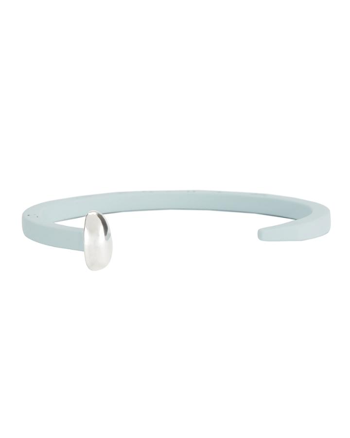Giles & Brother &quot;giles &amp; Brother Rubberized Skinny Railroad Cuff&quot;