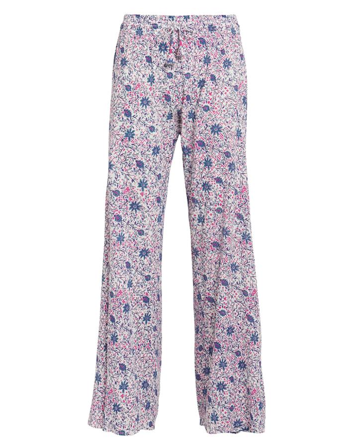 Poupette St Barths Poupette St Barth Paloma Wide Leg Pants Light Floral L