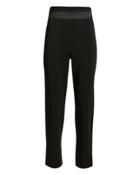 Cushnie Et Ochs Cushnie Silk Panel High-rise Slim Pants Black 2