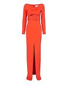 Solace London Adalene Belted Maxi Dress