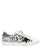 Golden Goose Superstar Leopard Print Low-top Sneakers White/black 35