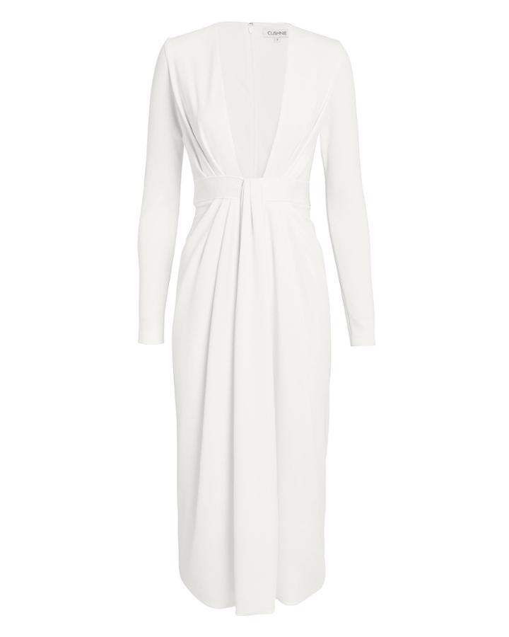 Cushnie Et Ochs Cushnie Jules Midi Dress White 4