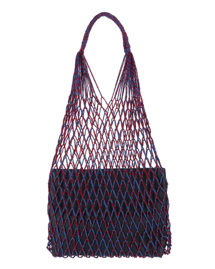 Loeffler Randall Adrienne Net Shoulder Bag Navy 1size
