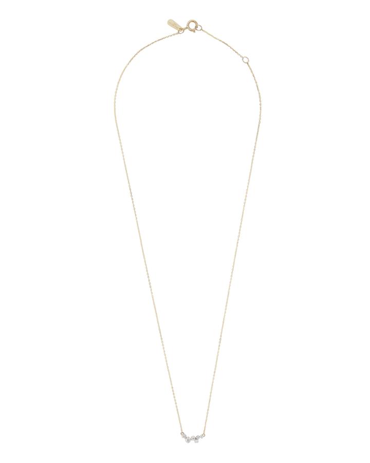 &quot;adina Reyter Scattered Diamond Necklace&quot;