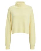 Rejina Pyo Lyn Turtleneck Cashmere Sweater Yellow S