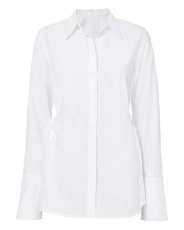 A.l.c. On Duty Lyle Poplin Tie Side Shirt