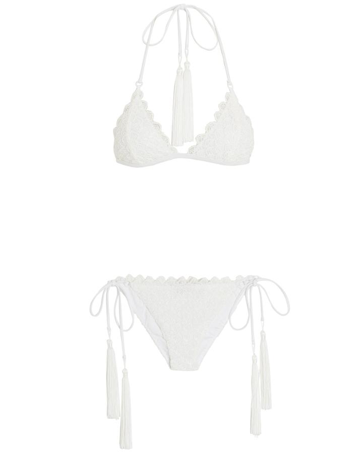 Missoni Mare Ivory Knit Bikini Set Ivory 42