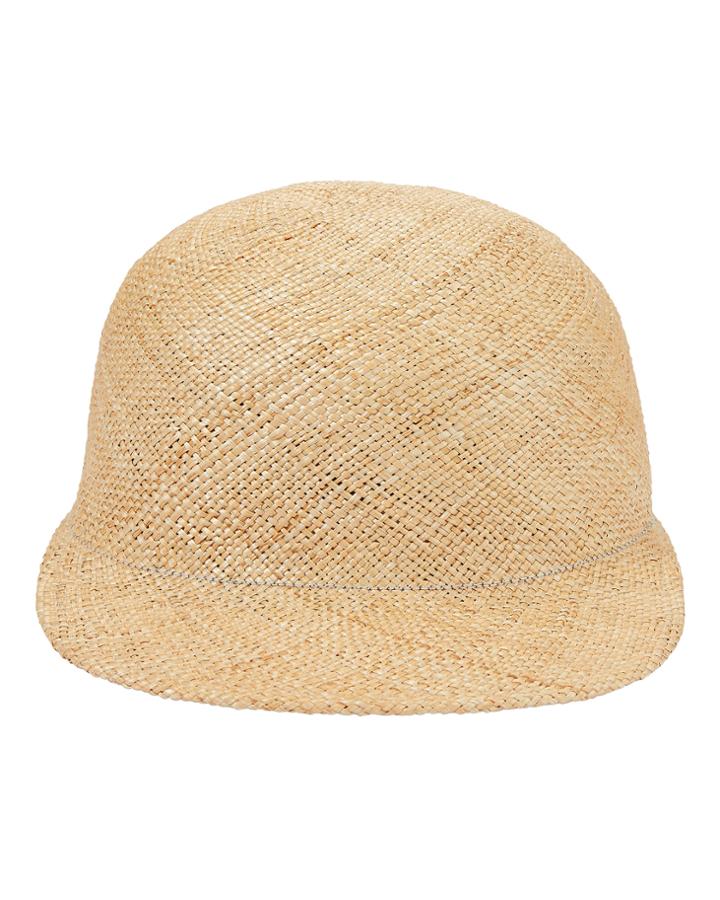 Janessa Leone Parker Straw Hat Beige M