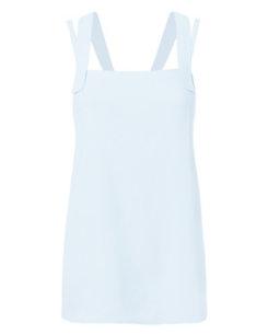 Helmut Lang Cross-back Crepe Top