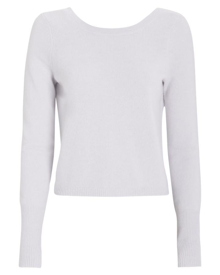 Exclusive For Intermix Intermix Riva Cashmere Sweater Lavender S