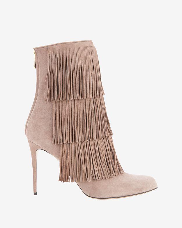 Paul Andrew Taos Fringe Suede Boot
