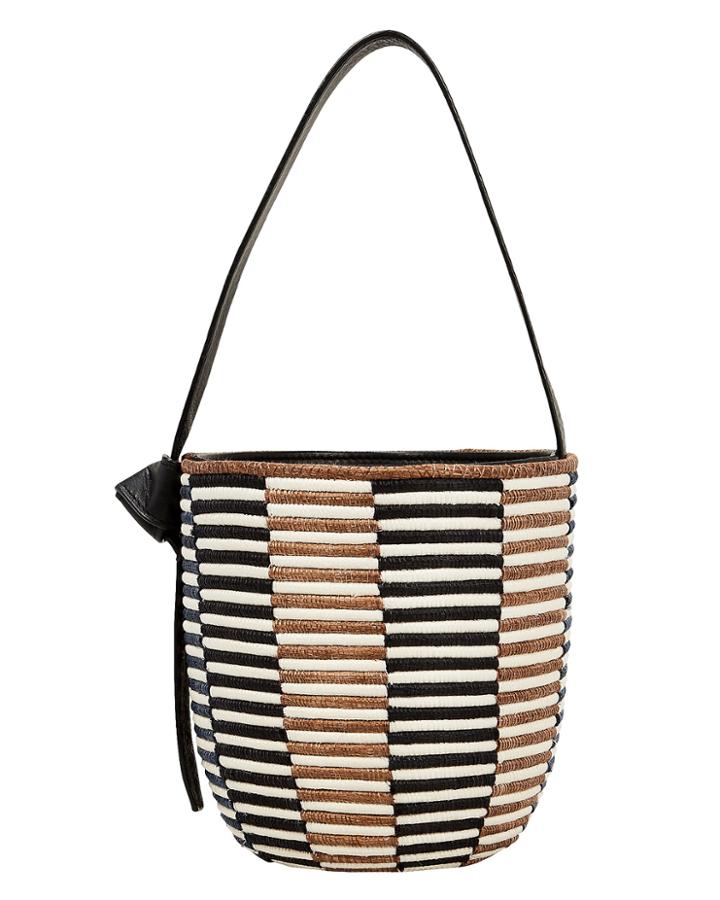 Cesta Breton Bucket Bag Black/brown/navy 1size