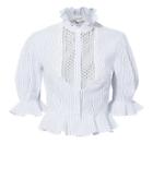 Lover Abbey Trim Shirt White Zero