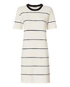 Monrow Athletic Knit T-shirt Striped Dress