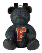 Puma X Fenty By Rhianna Plaid Bear Mascot Backpack