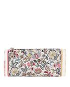 Edie Parker Lara Ice Ends Soft Clutch