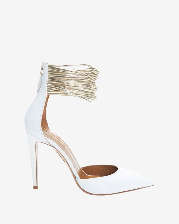 Aquazzura Hello Lover D'orsay Ankle Strap Pump