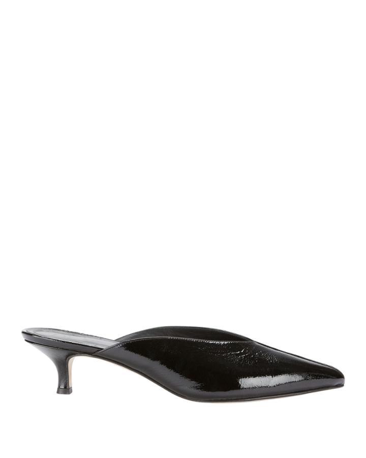 Tibi Shoes Tibi Frank Patent Leather Mules Black 37