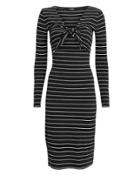 Exclusive For Intermix Intermix Lila Striped Dress Black/white L