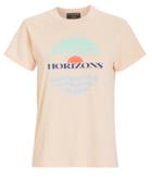 Monogram Horizons Jersey Tee Pink P