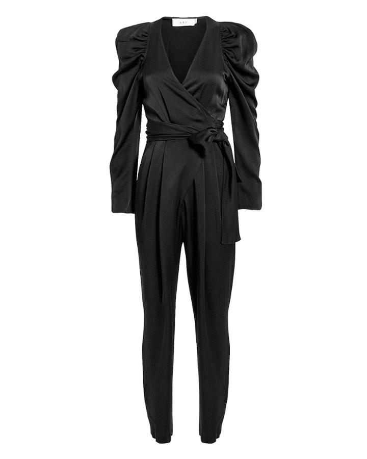 Alc A.l.c. Christian Jumpsuit Black Zero
